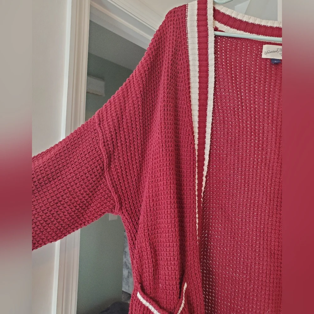 Universal Thread Knit Collegiate Cardigan - Picture 6 of 9